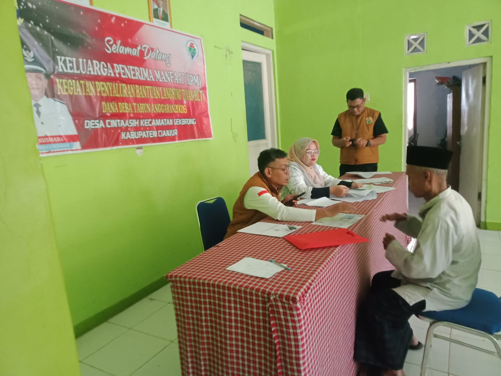 Kegiatan Bantuan Langsung Tunai (BLT)
